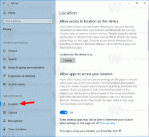 הגדר או שנה את מיקום ברירת המחדל ב-Windows 10