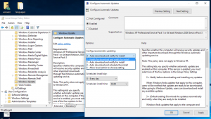 Windows 10 RTM에서 Windows 업데이트를 비활성화하는 방법