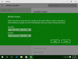 Promijenite radno vrijeme Windows Update u sustavu Windows 10
