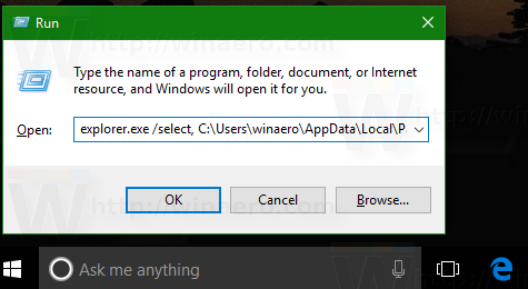 Windows 10-ში გაშვებული Explorer-ის ჩაკეტილი ეკრანის ფონის სურათი გახსნილია