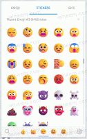 Holen Sie sich 3D Fluent Design Emoji von Windows 11 in Telegram