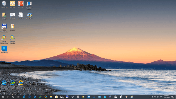 Windows 10 японски пейзажи 01