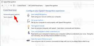 A beszédfelismerés dokumentum-ellenőrzésének letiltása a Windows 10 rendszerben