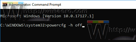 Windows 10 HiberfilSysファイルを削除する