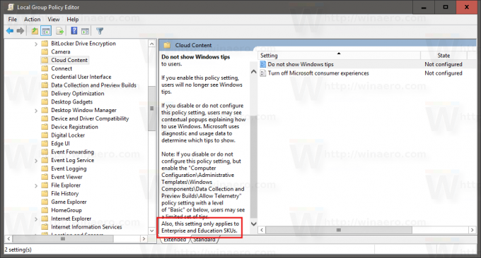 Windows 10 deaktiver Windows-tips