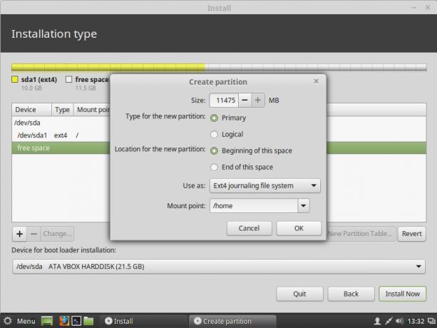 Linux mint luo kotiosio