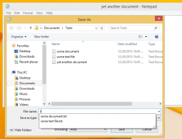 Zapněte vložené automatické dokončování pro Průzkumník souborů systému Windows 8.1