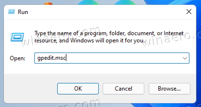 Windows 11 Open Gpedit