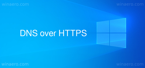DNS prek Https v sistemu Windows 10