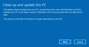 Нова функція очищення ПК в Windows 10 Creators Update