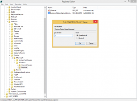 Tutti i modi per nascondere o mostrare la barra multifunzione di Explorer in Windows 8