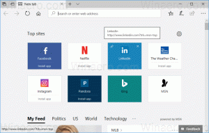 Een website vastzetten op de taakbalk in Windows 10