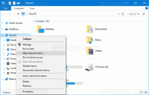 Kako preslikati omrežni pogon v operacijskem sistemu Windows 10