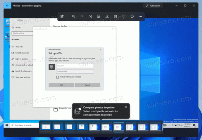 Windows 11 fotode uusim versioon