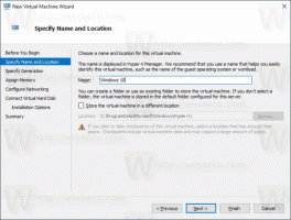 Изменение папки по умолчанию для виртуальной машины Hyper-V в Windows 10