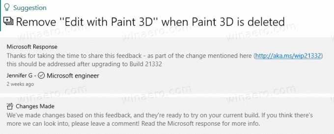 Microsoft จะลบการแก้ไขด้วย Paint 3D Item