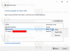 Kuidas faili või kausta Windows 10-s jagada