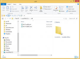 Windows 8.1 및 Windows 8에서 무선 네트워크 프로필을 백업하는 방법