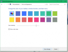 Windows 10 поставляется с обновленными цветами Aero в Personalization