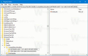 Agregar Abrir con a archivos URL en Windows 10