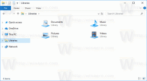 Добавяне или премахване на библиотека от навигационния панел в Windows 10