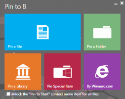 Alkalmazások rögzítése a tálcára vagy a Start képernyőre a Windows 8.1 rendszerben