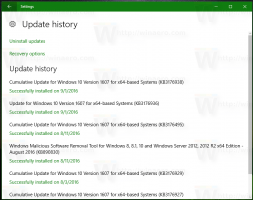 Windows 10ビルド14915は、[設定]に更新カテゴリを表示します