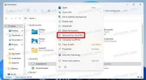 Πώς να αφαιρέσετε την προσθήκη στα αγαπημένα από το μενού περιβάλλοντος στα Windows 11