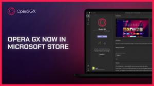 Opera GX je najnovejši brskalnik Chromium, ki je prišel v Microsoft Store