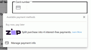 Edge ermöglicht es Benutzern jetzt, jetzt zu kaufen und später zu bezahlen