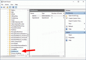 Habilite el registro de impresión en el visor de eventos en Windows 10