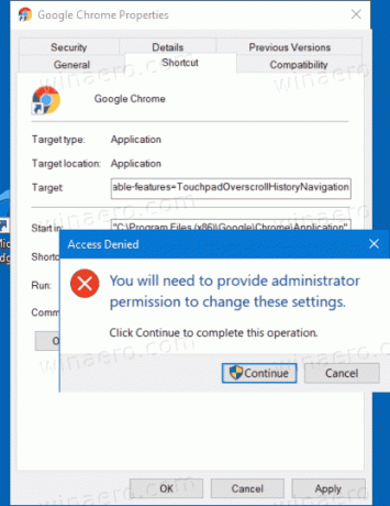A Chrome érintőpad kétujjas görgetésének letiltása