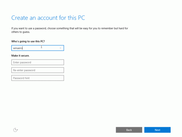 Windows 10 vietējais konts