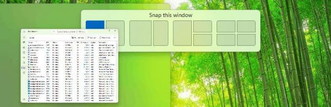 Windows 11 قم بتمكين تخطيطات Snap الجديدة