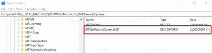 Activer les notifications OSD de l'appareil photo sous Windows 10