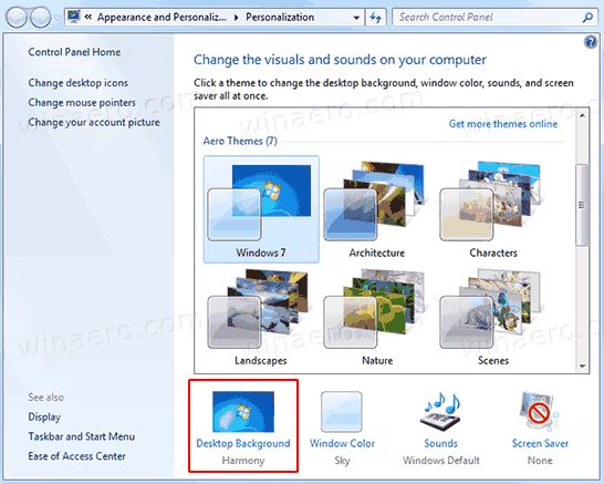 Latar Belakang Desktop Personalisasi Windows 10