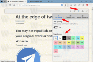 Microsoft Edge에서 읽기용 보기 테마를 변경하는 방법