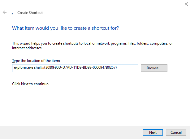 Windows 10Showデスクトップ