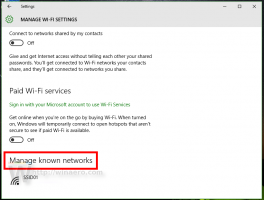 Pozabite na profil omrežja Wi-Fi v sistemu Windows 10