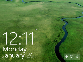 Omogoči nov prijavni zaslon v sistemu Windows 10 build 9926