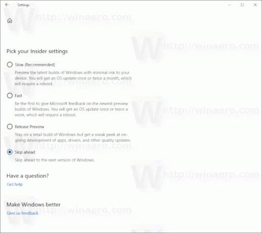 Windows 10 Rufzeichen überspringen