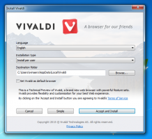 Ny versjon av Vivaldi 1.0.178.2 er ute, se hva som er nytt