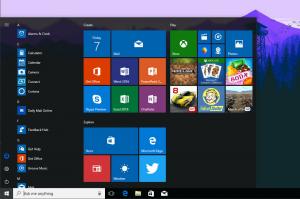 Office-appfliser med butikkkoblinger i Windows 10 Redstone 3