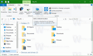 Hálózati hely hozzáadása ehhez a számítógéphez a Windows 10 rendszerben