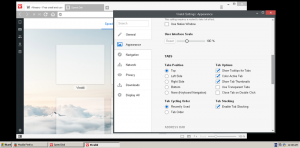 Vivaldi 1.0.190.2 כולל שיפורים בולטים בממשק המשתמש