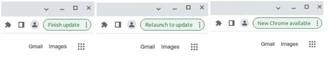 Insignias de actualización de Chrome 114