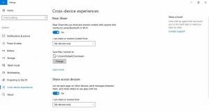 ニアシェアは、Windows 10 CreatorsUpdateの新機能です