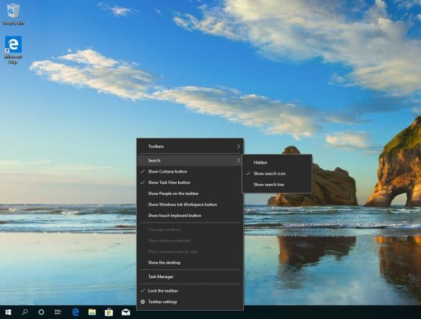 Søg i Cortana Split Windows 10 03