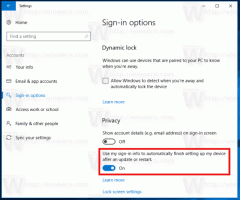 Deaktiver automatisk gjenåpning av apper i Windows 10