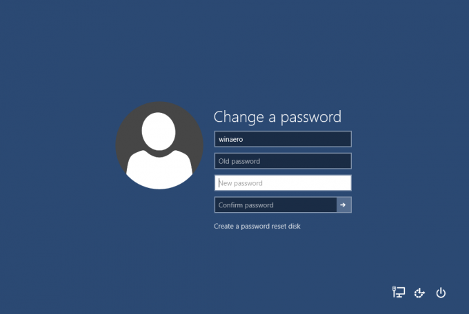 Windows10のパスワード変更